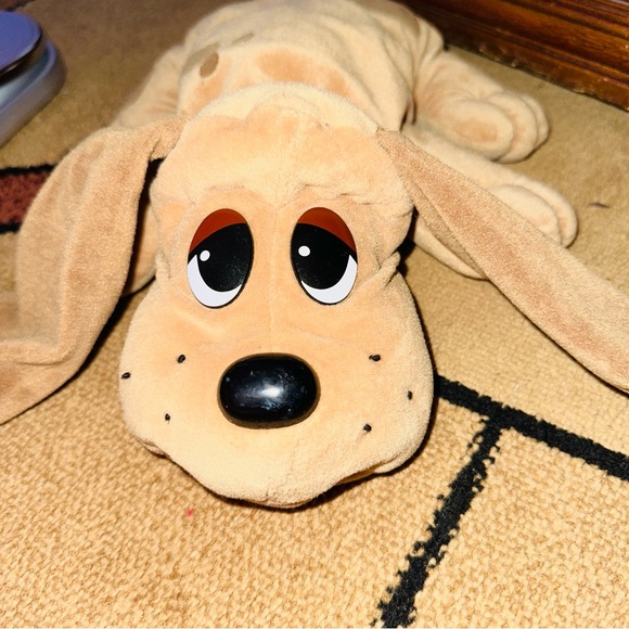Vintage Pound Puppies 1985 Galoob Stuffed Brown Dog Puppy Retro Plush Toy - Picture 2 of 8